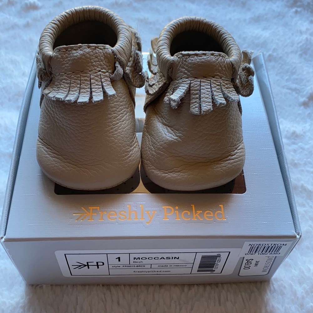 Freshly Picked birch moccasin